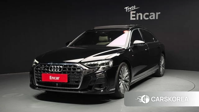 Audi A8 (D5) 2022 Черный из Кореи