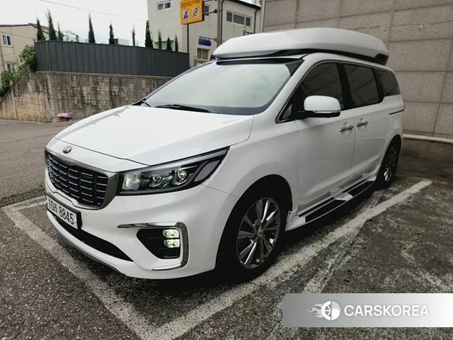 Kia The New Carnival 2018 Белый из Кореи