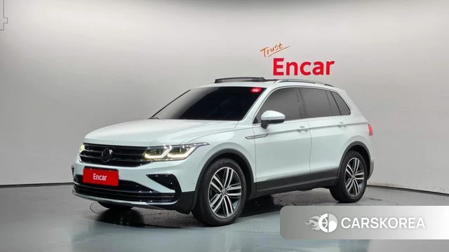 Volkswagen Tiguan second Generation 2023 Белый из Кореи