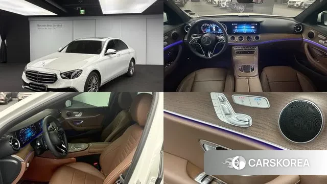 Mercedes-Benz E-Class W213 2022 Белый из Кореи