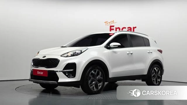 Kia Sportage The Bold 2021 Белый из Кореи