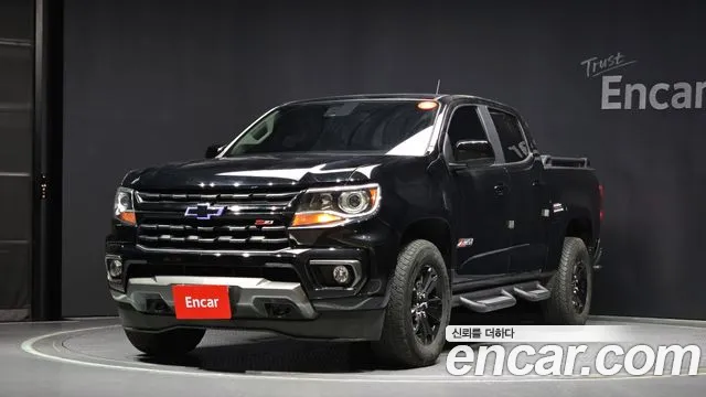 Chevrolet (GM Daewoo) Real New Colorado 2021 Черный из Кореи