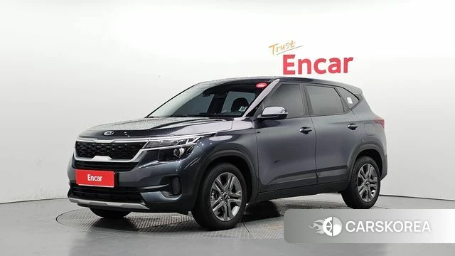 Kia Seltos 2020 Серый из Кореи
