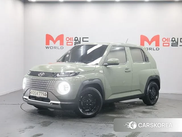 Hyundai Casper 2021 Темно-зеленый из Кореи