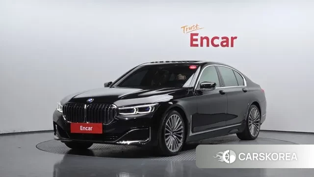 BMW 7 Series (G11) 2022 Черный из Кореи