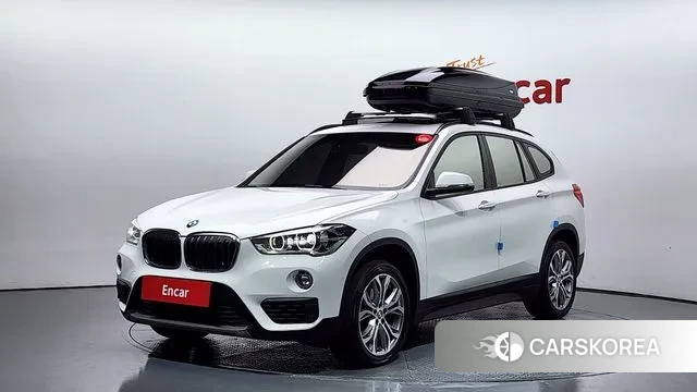 BMW X1 (F48) 2018 Белый из Кореи