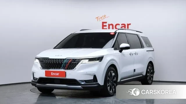Kia Carnival 4th generation 2021 Белый из Кореи