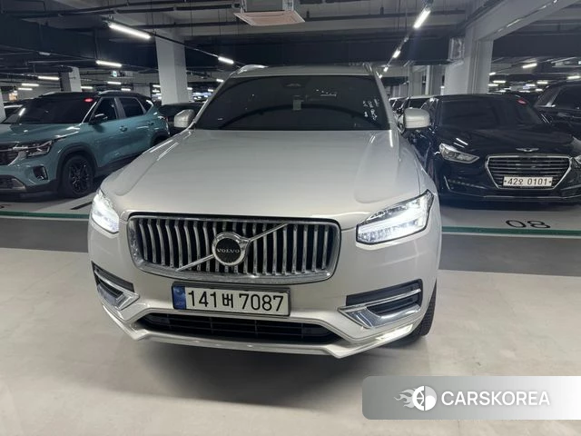 Volvo XC90 second Generation 2023 Серебряный из Кореи