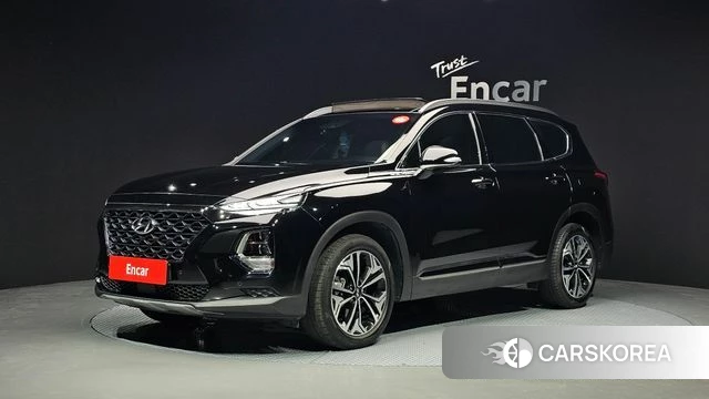 Hyundai Santa Fe TM 2018 Черный из Кореи