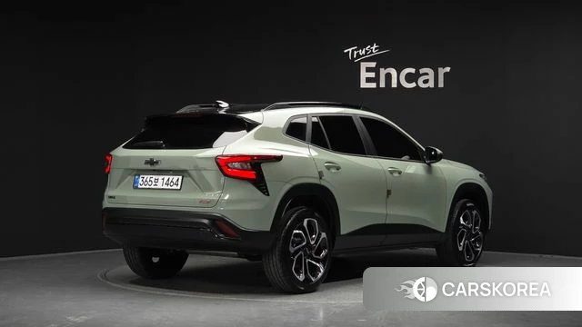 Chevrolet (GM Daewoo) Trax Crossover 2023 Светло-зеленый из Кореи