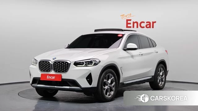 BMW X4 (G02) 2022 Белый из Кореи