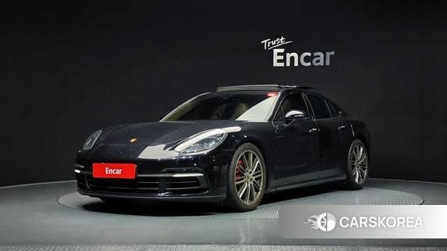 Porsche Panamera (971) 2018 Черный из Кореи