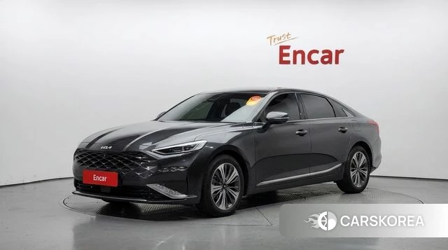 Kia K8 Hybrid 2022 Серый из Кореи