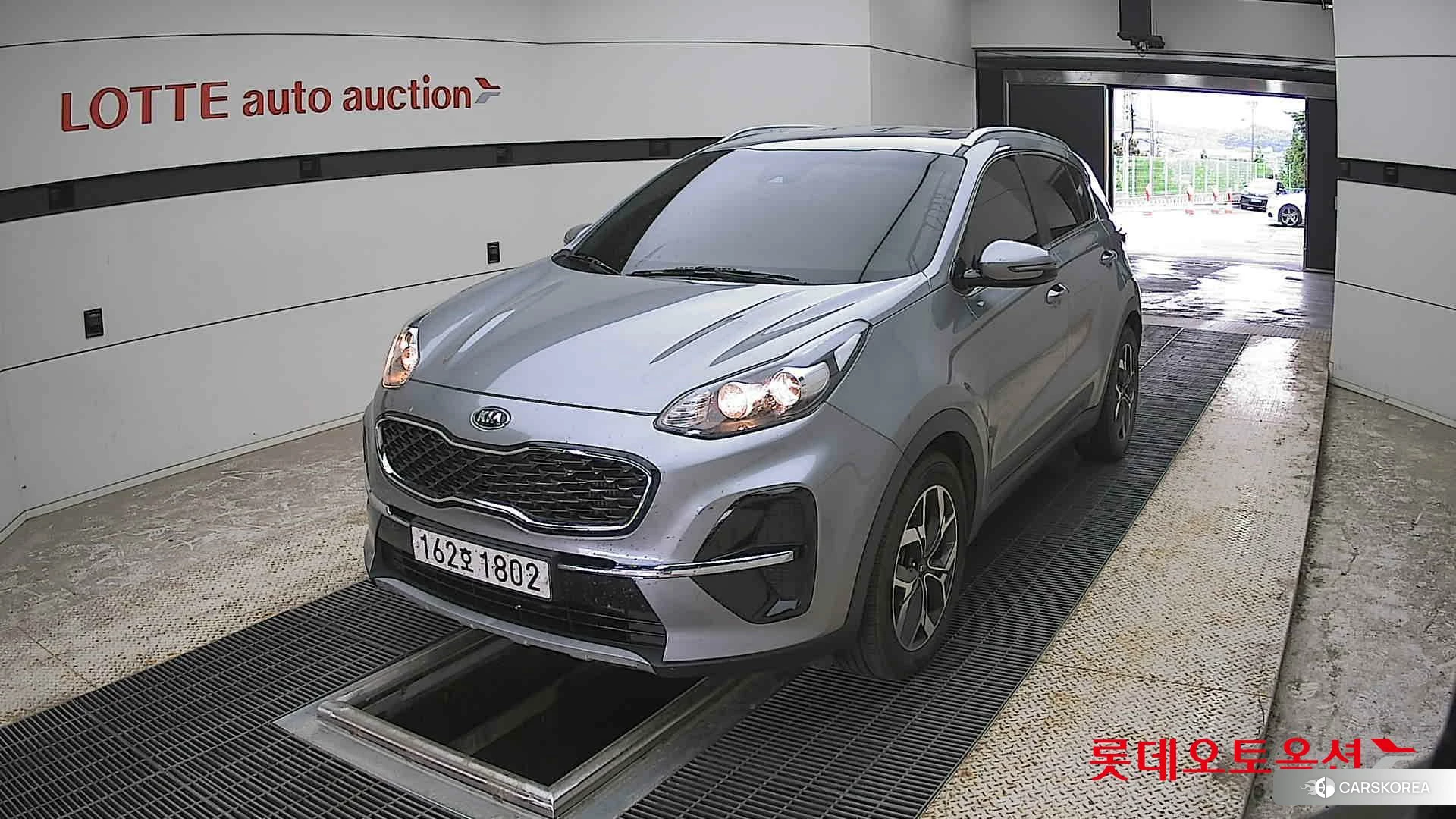 Kia Sportage 2021 Steelgray из Кореи