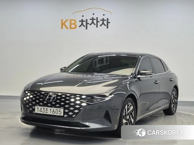 Hyundai The New Grandeur IG Hybrid 2022 Серый из Кореи