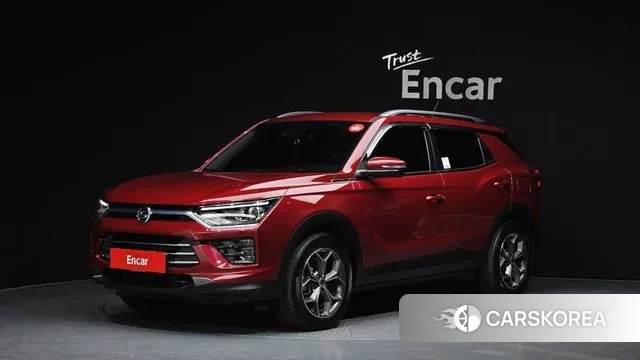 Ssangyong Beautiful Korando 2020 Красный из Кореи