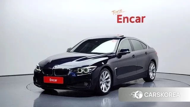 BMW 4 Series (F32) 2019 Синий из Кореи