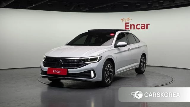Volkswagen 7th Generation of Jetta 2023 Белый из Кореи