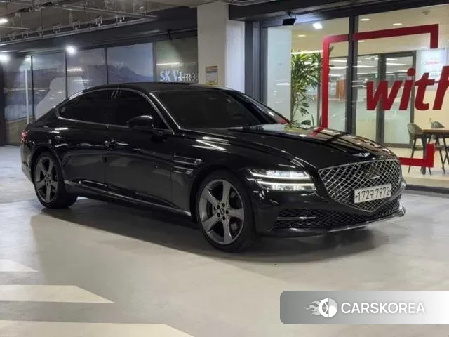 Genesis G80 (RG3) 2021 Черный из Кореи