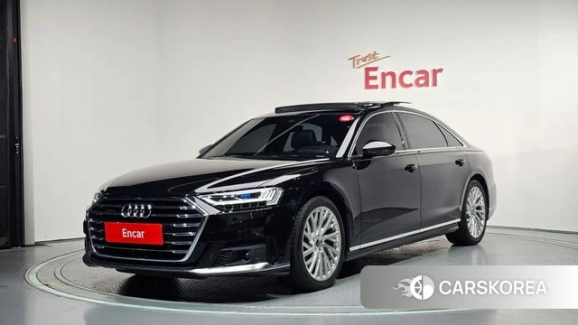 Audi A8 (D5) 2021 Черный из Кореи