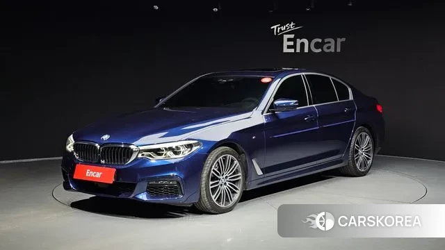 BMW 5 Series (G30) 2020 Синий из Кореи