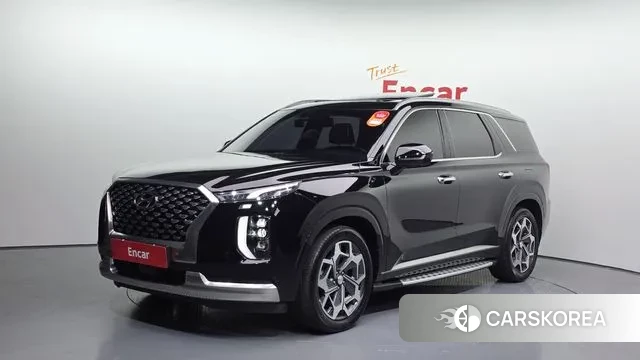 Hyundai Palisade 2021 Черный из Кореи