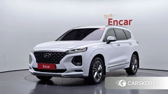 Hyundai Santa Fe TM 2019 Белый из Кореи