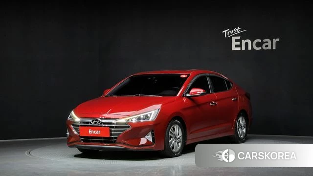 Hyundai The New Avante AD 2018 Красный из Кореи