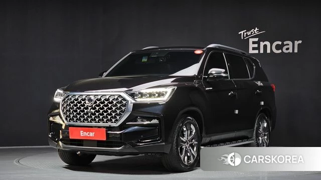 Ssangyong All New Rexton 2021 Черный из Кореи