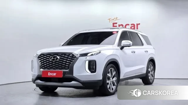 Hyundai Palisade 2021 Белый из Кореи