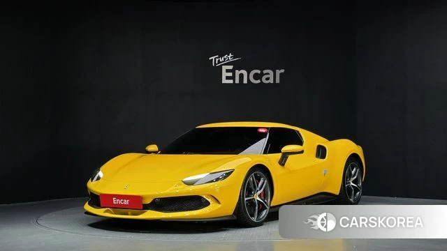Ferrari 296 GTB 2023 Желтый из Кореи
