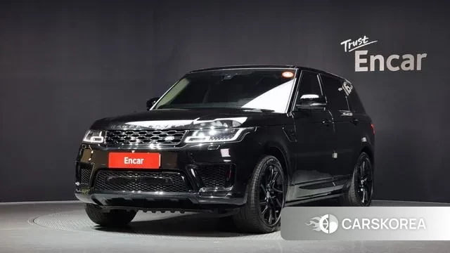 Land Rover Range Rover Sport 2nd Generation 2021 Черный из Кореи