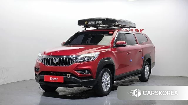 Ssangyong Rexton Sports Cannes 2019 Красный из Кореи