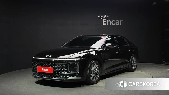 Hyundai Grandeur (GN7) 2023 Черный из Кореи