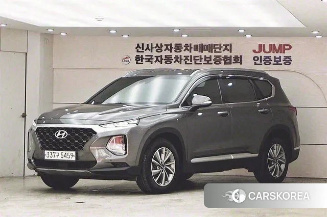 Hyundai Santa Fe TM 2020 Серый из Кореи