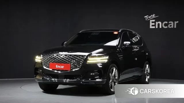 Genesis GV80 2022 Черный из Кореи