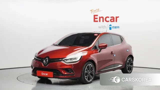 Renault Korea (Samsung) Clio 2019 Красный из Кореи