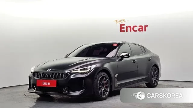 Kia Stinger 2018 Черный из Кореи