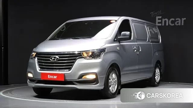 Hyundai The New Grand Starex 2018 Серебристо-серый из Кореи