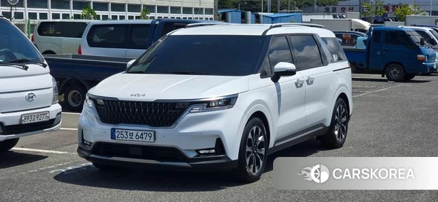 Kia Carnival 4th generation 2022 Белый из Кореи
