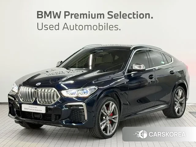 BMW X6 (G06) 2023 Черный из Кореи