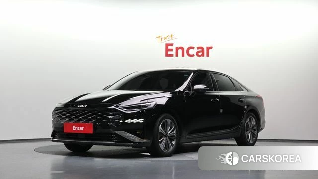 Kia K8 Hybrid 2024 Черный из Кореи