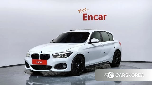 BMW 1 Series (F20) 2018 Белый из Кореи
