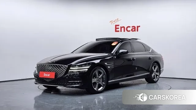 Genesis G80 (RG3) 2021 Черный из Кореи