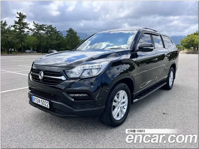 Ssangyong Rexton Sports 2018 Черный из Кореи