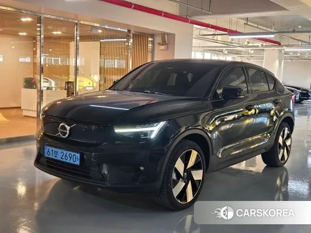 Volvo C40 Richards 2024 Черный из Кореи