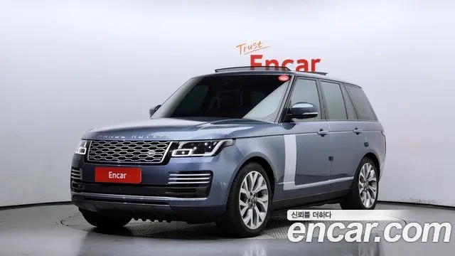 Land Rover Range Rover 4th Generation 2018 Синий из Кореи