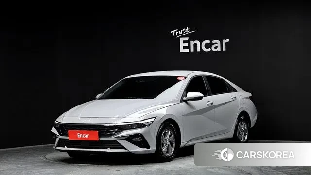 Hyundai The New Avante (CN7) 2024 Серебристо-серый из Кореи
