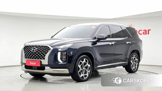Hyundai Palisade 2021 Синий из Кореи