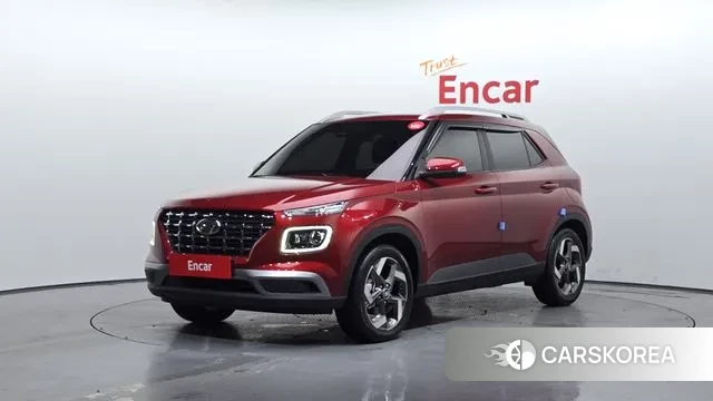Hyundai Venue 2023 Красный из Кореи